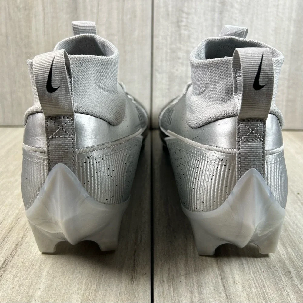 NEW Nike Vapor Edge 360 2 Silver Black Football Cleats hf3454-003 Mens Size 15